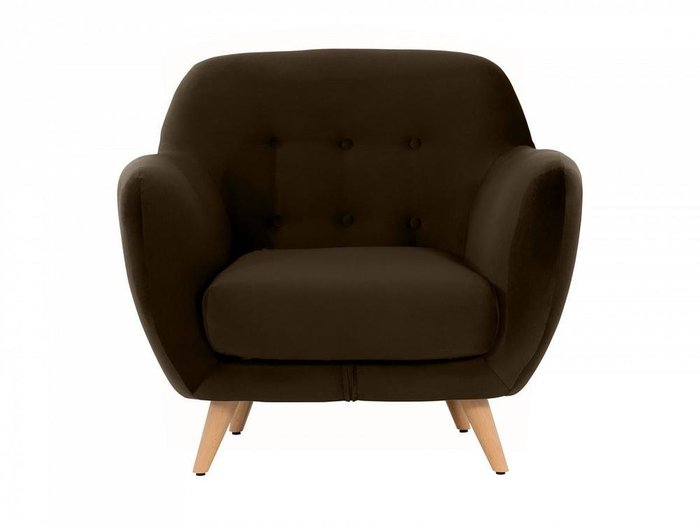 Кресло Loa коричневого цвета