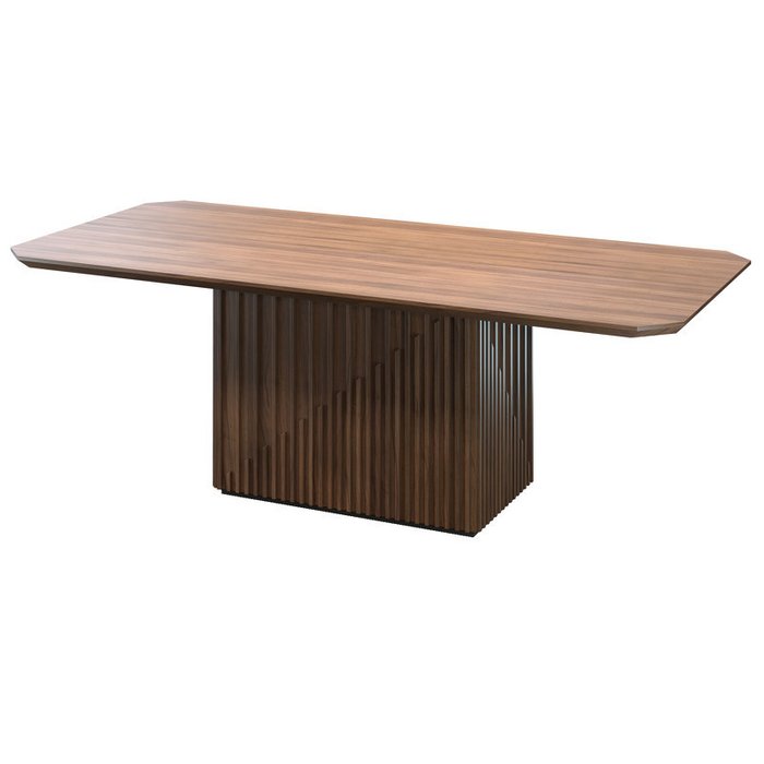 Обеденный стол Menorca L коричневого цвета - купить Обеденные столы по цене 172900.0