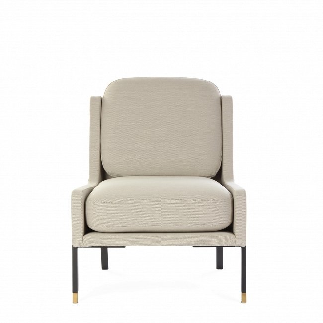 Кресло Blink бежевого цвета - купить Интерьерные кресла по цене 281808.0