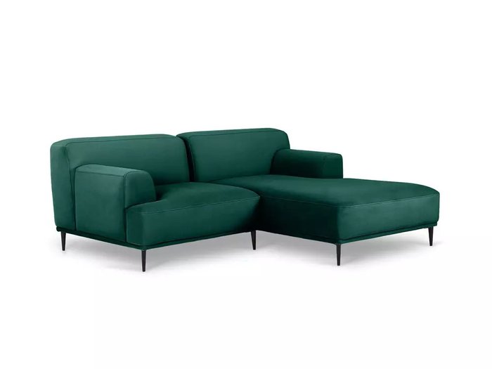 Угловой диван Portofino темно-зеленого цвета