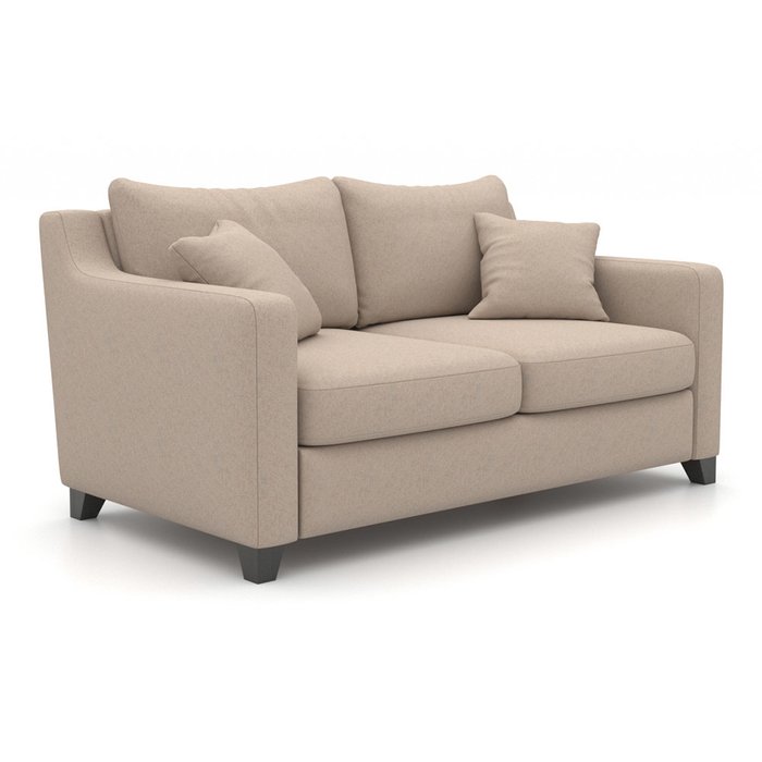 Двухместный диван Mendini MT (164 см) бежевого цвета - купить Прямые диваны по цене 47600.0