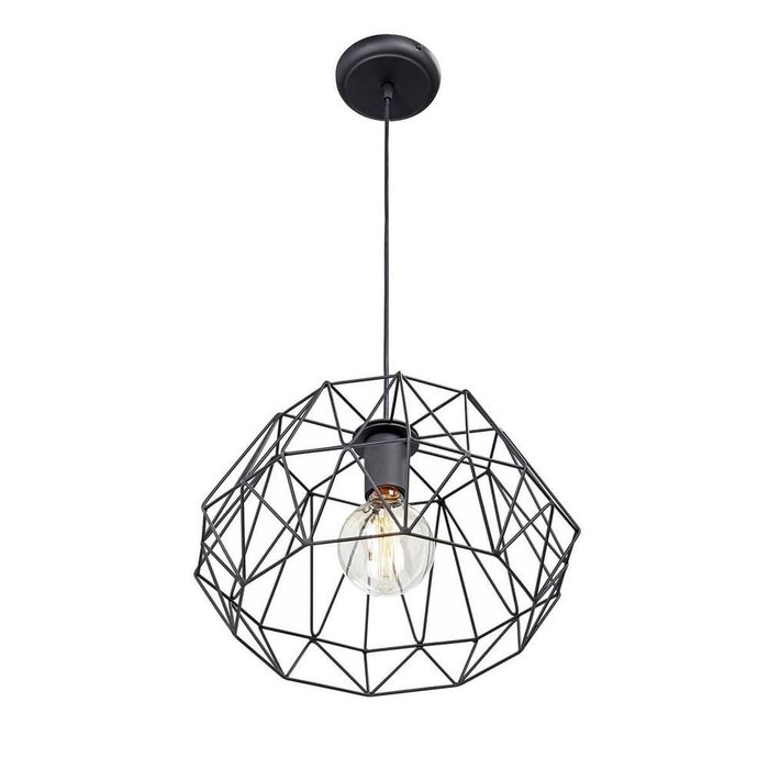 Подвесной светильник из металла черного цвета - лучшие Подвесные светильники в INMYROOM