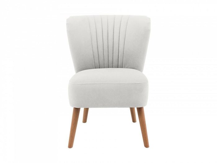Кресло Barbara светло-серого цвета - купить Интерьерные кресла по цене 20340.0