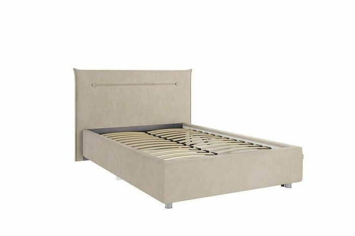Кровать Альба 120х200 цвета капучино без подъемного механизма - купить Кровати для спальни по цене 25480.0