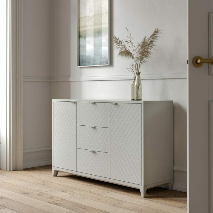 Комод Case CS039 светло-серого цвета - лучшие Комоды в INMYROOM Комод Case CS039 светло-серого цвета - лучшие Комоды в INMYROOM