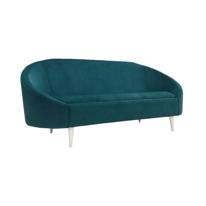 Диван Venecia сине-зеленого цвета - лучшие Прямые диваны в INMYROOM