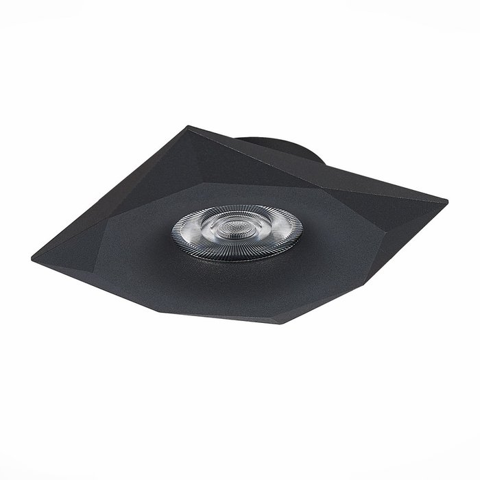Встраиваемый светильник Ovasis черного цвета - купить Встраиваемые споты по цене 850.0