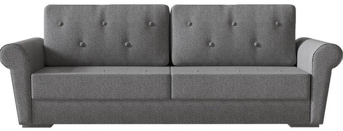 Диван-кровать прямой Челси серого цвета - купить Прямые диваны по цене 21330.0
