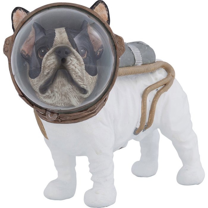 Статуэтка Space Dog белого цвета Статуэтка Space Dog белого цвета