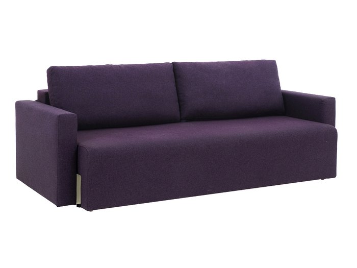 Диван-кровать Kansas фиолетового цвета - лучшие Прямые диваны в INMYROOM