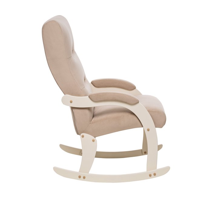 Кресло-качалка Дэми бежевого цвета - лучшие Интерьерные кресла в INMYROOM