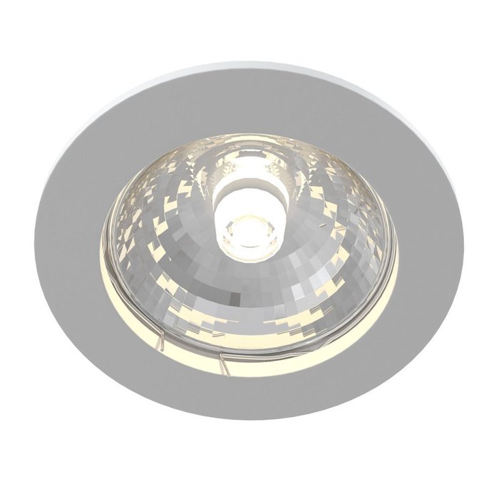 Встраиваемый светильник Metal Modern белого цвета