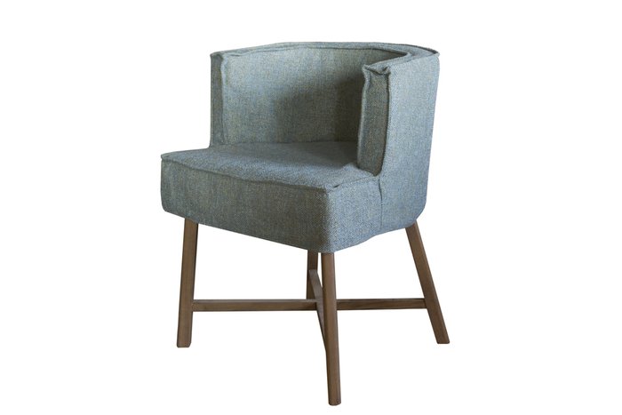 Полукресло Santona серого цвета - купить Интерьерные кресла по цене 23410.0