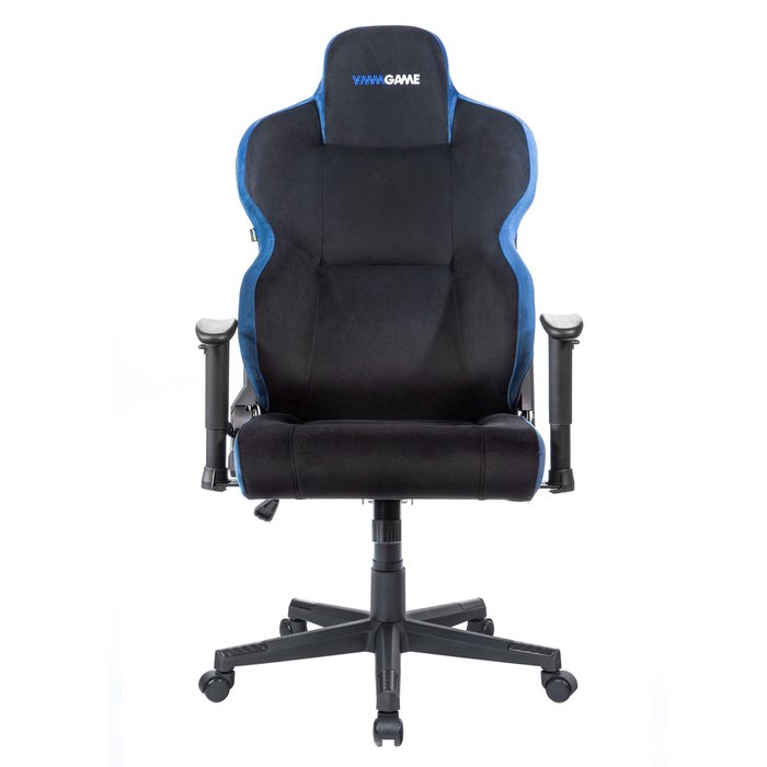 Игровое компьютерное кресло Unit Fabric Upgrade черно-синего цвета - купить Офисные кресла по цене 25490.0