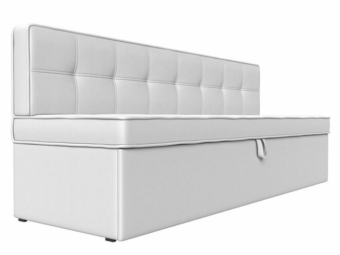 Диван-кровать Техас белого цвета (экокожа) - лучшие Прямые диваны в INMYROOM