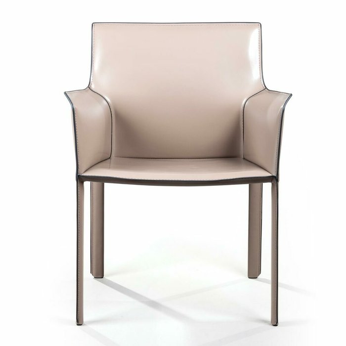 Стул с подлокотниками Barrie цвета капучино - купить Обеденные стулья по цене 39900.0