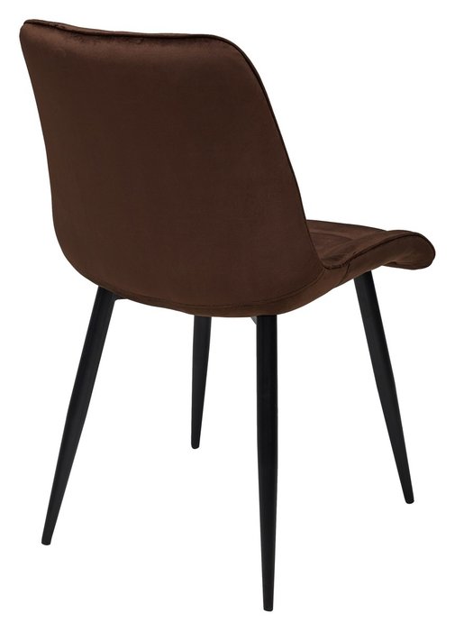 Стул Chic темно-коричневого цвета - лучшие Обеденные стулья в INMYROOM