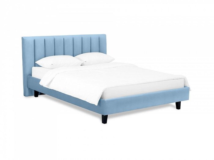 Кровать Queen Sofia L 160х200 голубого цвета - купить Кровати для спальни по цене 43740.0