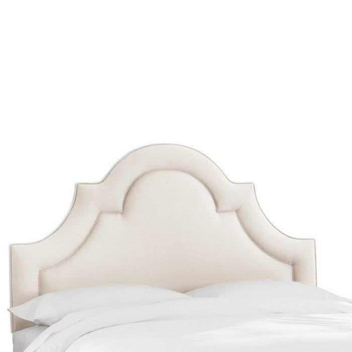 Кровать Kennedy Talc белого цвета 160х200 - купить Кровати для спальни по цене 138000.0