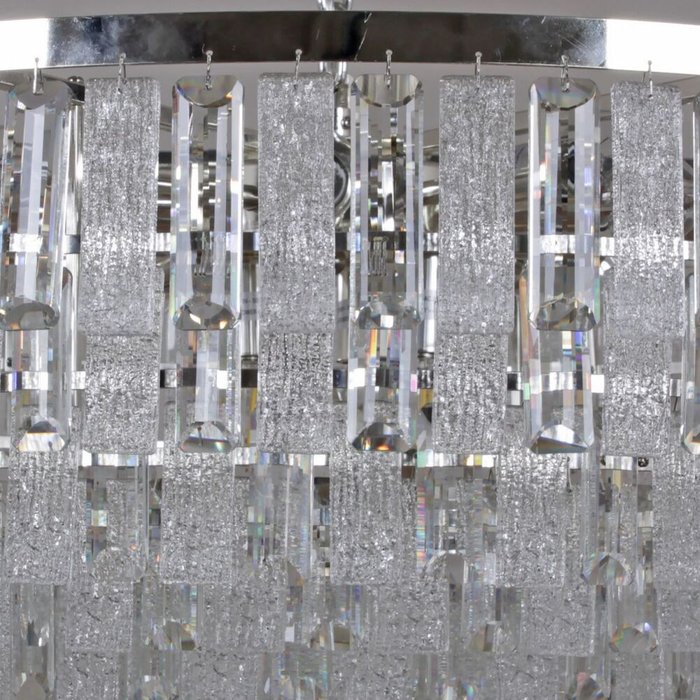 Хрустальная люстра 08531-0.4-08 (хрусталь, цвет прозрачный) - купить Подвесные люстры по цене 9560