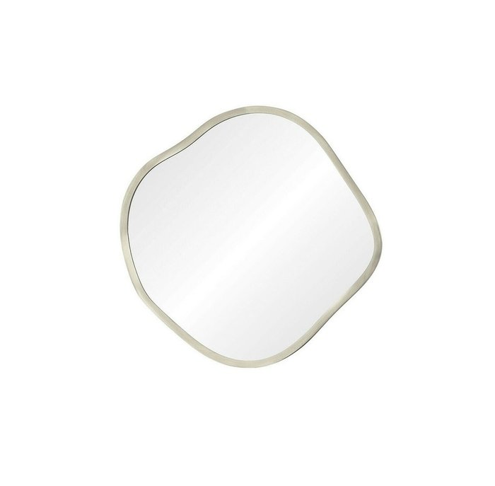Набор из трех зеркал Organic Panno серебряного цвета - лучшие Настенные зеркала в INMYROOM