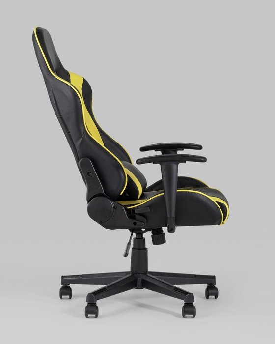 Кресло игровое Top Chairs Impala черно-желтого цвета - лучшие Офисные кресла в INMYROOM