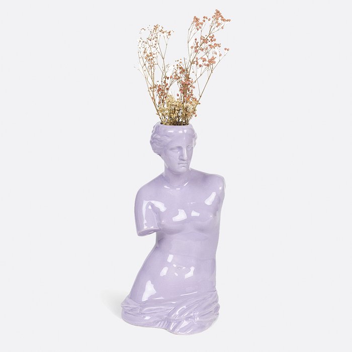 Ваза для цветов Venus лилового цвета - купить Вазы  по цене 6690.0