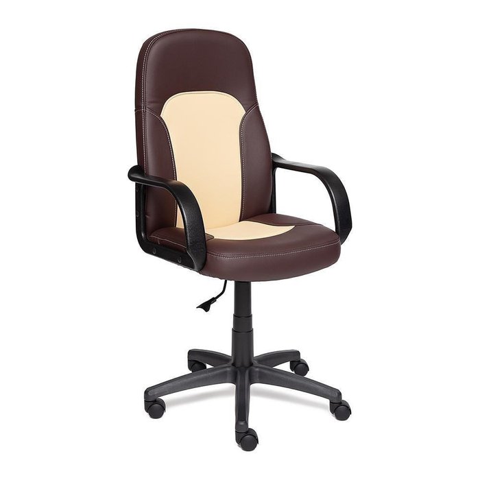 Кресло офисное Parma коричневого цвета