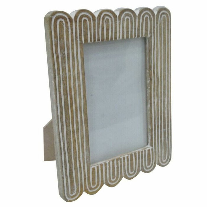 Фоторамка DKD Home Decor 19 x 2 x 21 cm 16 x 2 x 21 cm Натуральный Колониальный Древесина манго