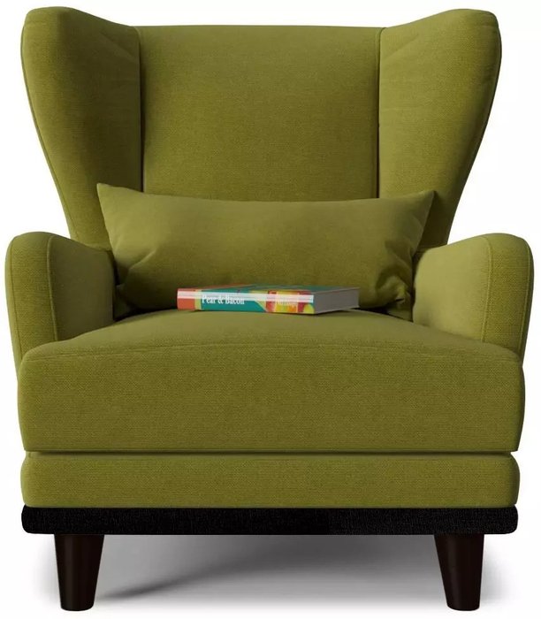 Кресло Роберт дизайн 1 зеленого цвета - купить Интерьерные кресла по цене 11034.0