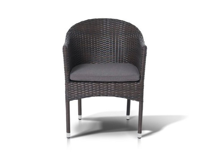 Стул Фраппе темно-коричневого цвета - купить Садовые стулья по цене 8990.0