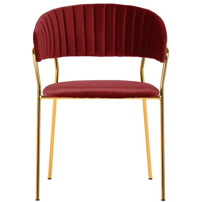 Стул Turin винного цвета - лучшие Обеденные стулья в INMYROOM