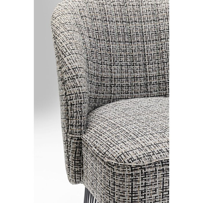 Кресло Iceland серого цвета - лучшие Интерьерные кресла в INMYROOM