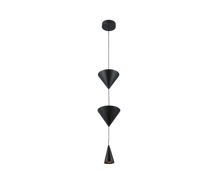 Подвес Риви черный d15 h205 Led 15W (4000K)