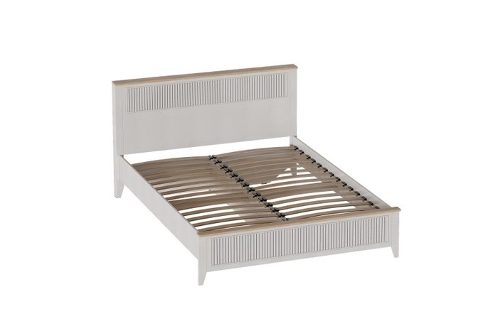 Кровать Валенсия 160х200 белого цвета - купить Кровати для спальни по цене 19290.0