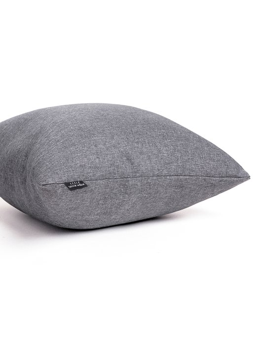 Декоративная подушка серого цвета - купить Декоративные подушки по цене 954.0