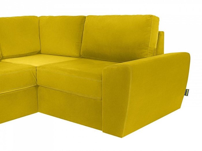 Угловой диван-кровать Peterhof золотистого цвета - лучшие Угловые диваны в INMYROOM
