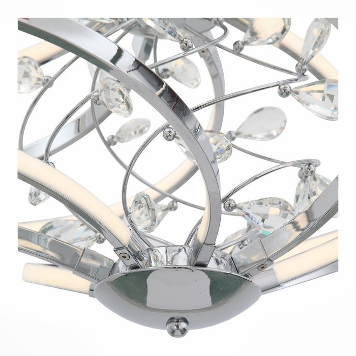Подвесной светодиодный светильник из пластика и металла - лучшие Подвесные светильники в INMYROOM