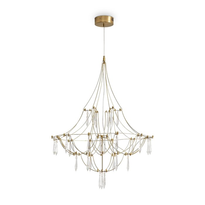 Подвесной светильник Freya FR6138PL-L21BS Amela LED - купить Подвесные люстры по цене 28990.0