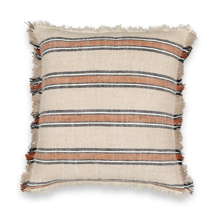 Чехол на подушку-валик Anusha бежевого цвета - купить Чехлы для подушек по цене 3672.0