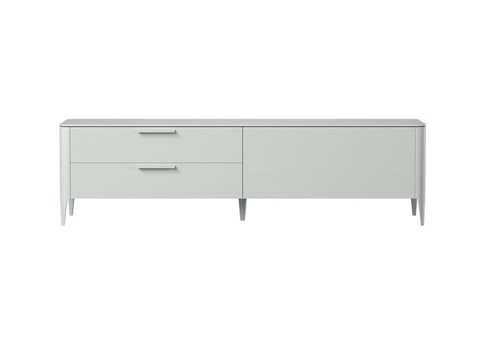 Тумба под ТВ Type 2 светло-серого цвета - купить Тумбы для ТВ по цене 157000.0