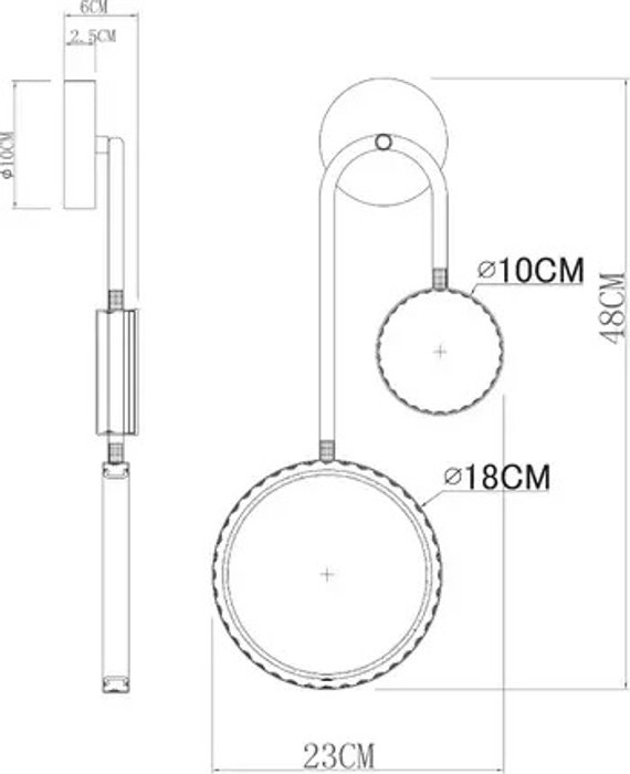 Декоративная подсветка Arte Lamp HOLLY A1364AP-2PB - лучшие Подвесные светильники в INMYROOM Декоративная подсветка Arte Lamp HOLLY A1364AP-2PB - лучшие Подвесные светильники в INMYROOM