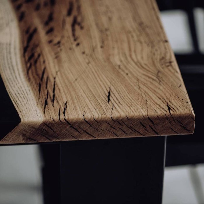 Обеденный стол со столешницей из дуба  - лучшие Обеденные столы в INMYROOM