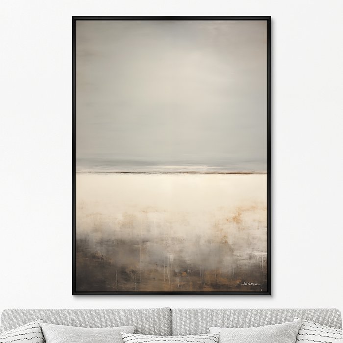 Репродукция картины Landscape collection, White and gray, 2024г. - купить Картины по цене 24999.0