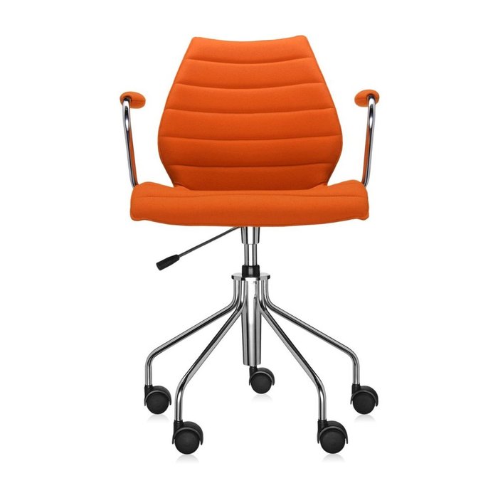 Офисный стул Maui Soft оранжевого цвета - купить Офисные кресла по цене 89879.0