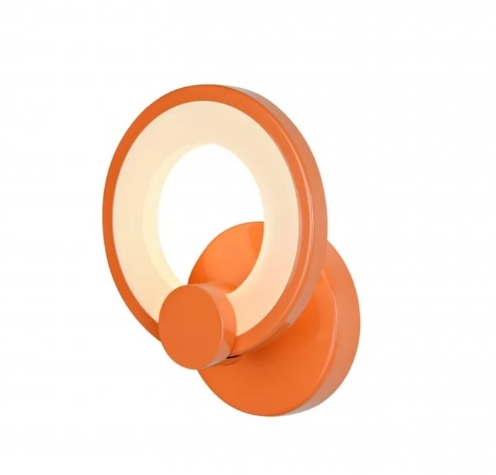 Настенный светильник Ring оранжевого цвета - лучшие Бра и настенные светильники в INMYROOM