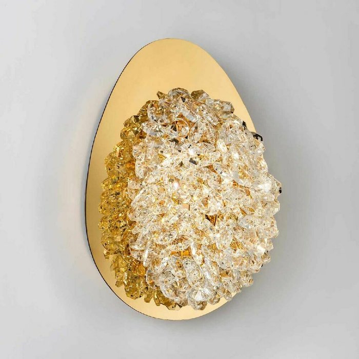 Настенный светильник MS.2321.160 GD (хрусталь, цвет прозрачный) - купить Подвесные светильники по цене 3000 Настенный светильник MS.2321.160 GD (хрусталь, цвет прозрачный) - купить Подвесные светильники по цене 3000