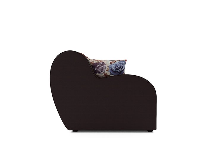 Диван-кровать Барон черно-коричневого цвета - лучшие Прямые диваны в INMYROOM