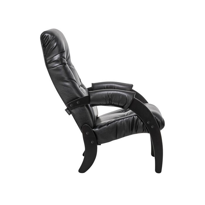 Кресло для отдыха Модель 61 с обивкой Vegas Lite Black - лучшие Интерьерные кресла в INMYROOM