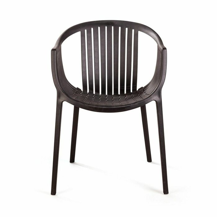 Стул с подлокотниками Epos черного цвета - купить Обеденные стулья по цене 5900.0